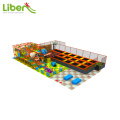 Customized Design Indoor Soft Play Children Indoor Play Center with Trampoline For Sale